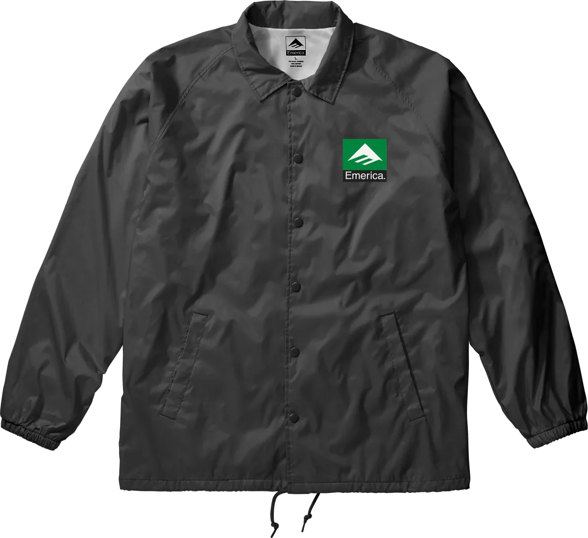 Emerica 'Classic Combo' Windbreaker - Black