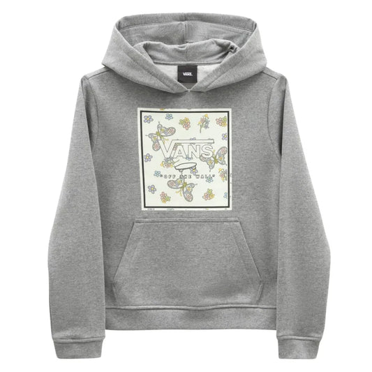 Vans 'Butterfly Flora' Hoodie  - Grey (KIDS)