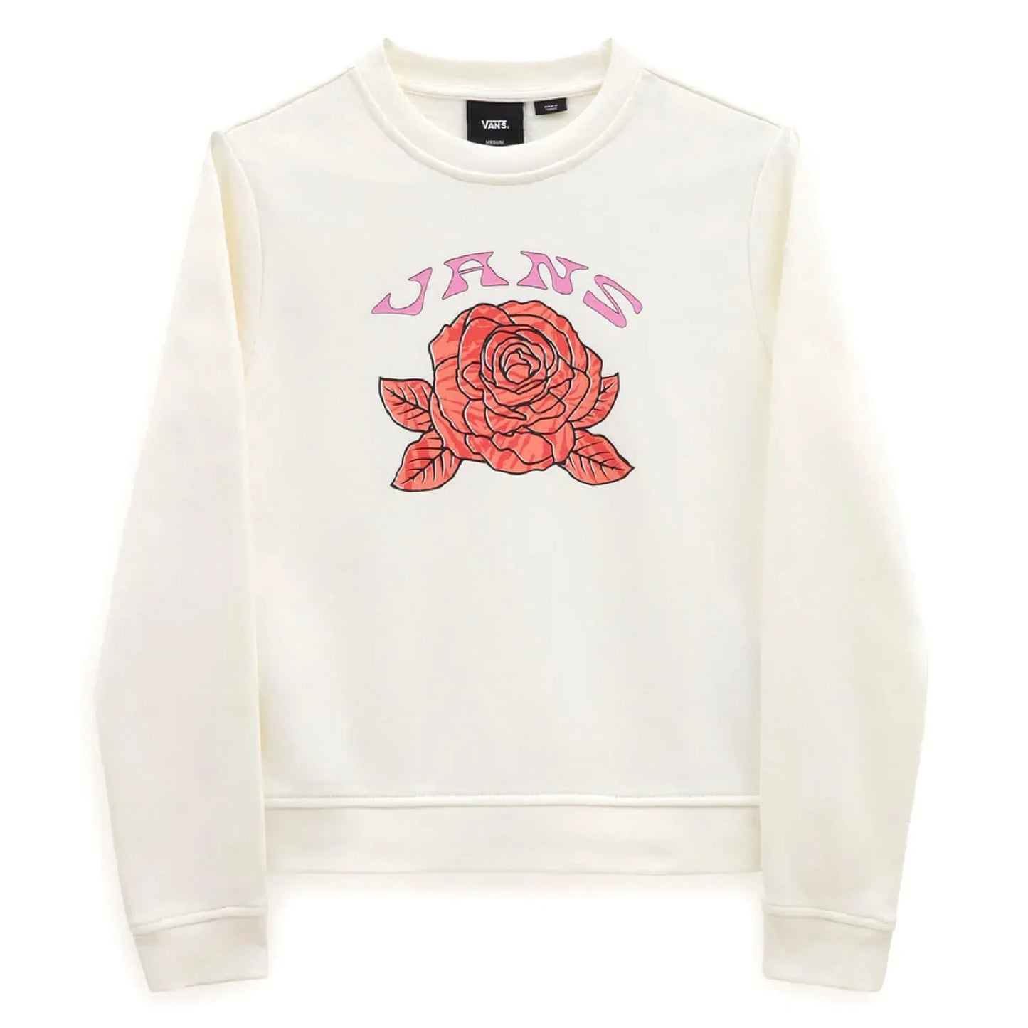 Vans 'Rose Camo' Sweatshirt - Bone (Women's)