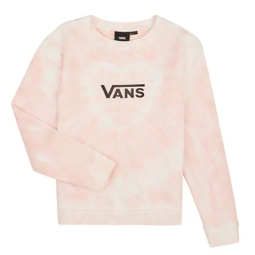 Vans 'Heart Tie Dye' Sweatshirt - Pink/White (KIDS)