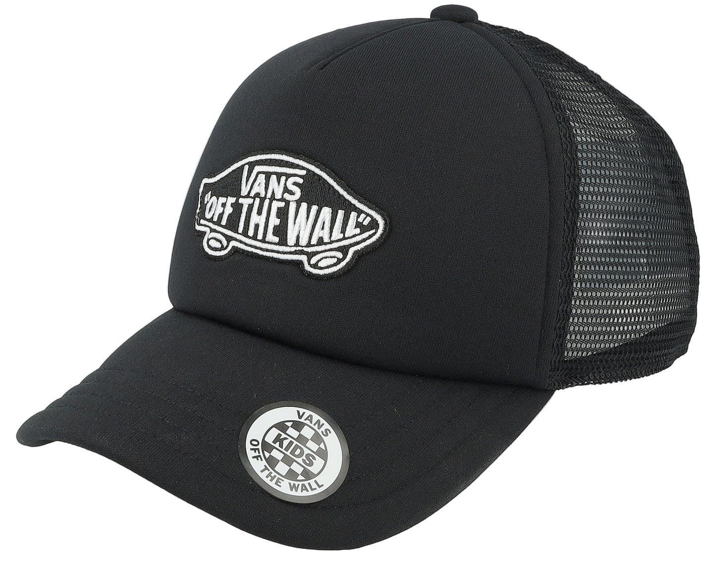 Vans 'Classic Patch' Trucker Cap - Black (KIDS)