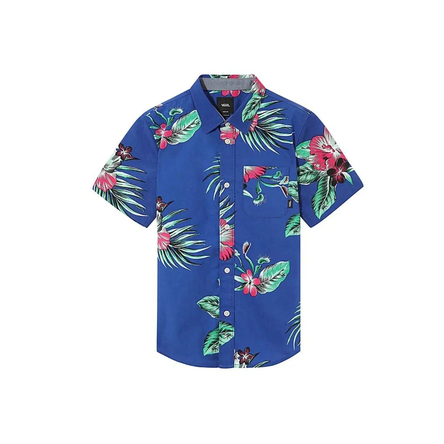 Vans 'Trap Floral' S/S Shirt - Blue (KIDS)