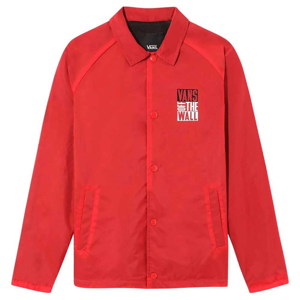 Vans 'Torrey' Windbreaker - Red (KIDS)