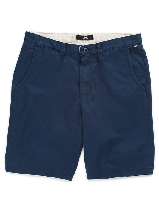 Vans 'Authentic' Sturdy Stretch Chino Shorts - Navy (KIDS)