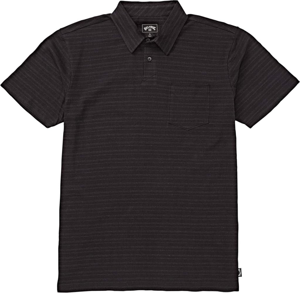 Billabong 'Standard Issue' Polo - Black (KIDS)