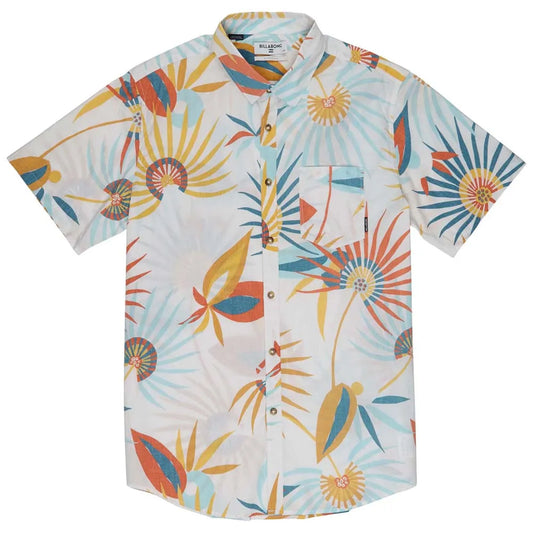 Billabong 'Sunday Floral' S/S Shirt - Sand (KIDS)