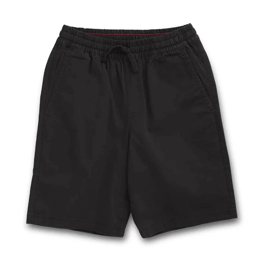 Vans 'Range' Elastic Waist Shorts - Black (KIDS)