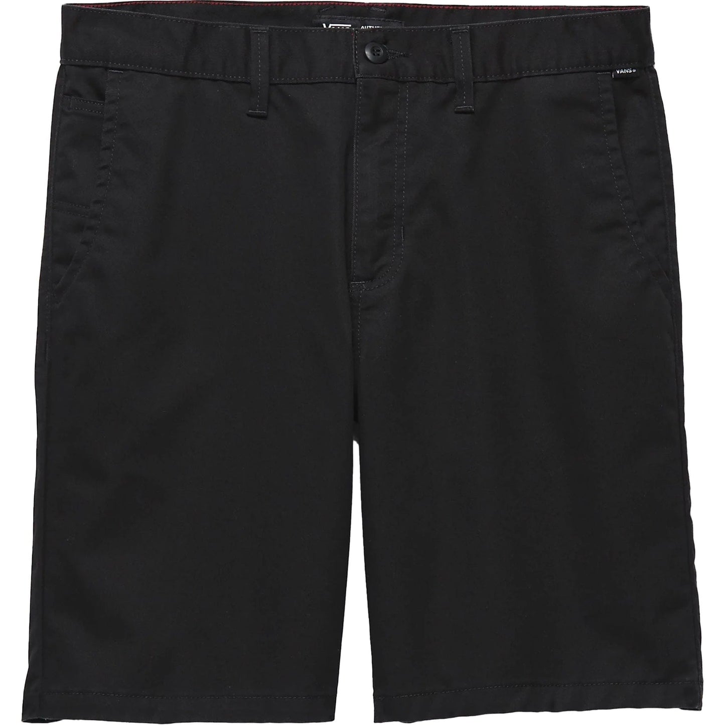 Vans 'Authentic' Stretch Chino Shorts - Black (KIDS)