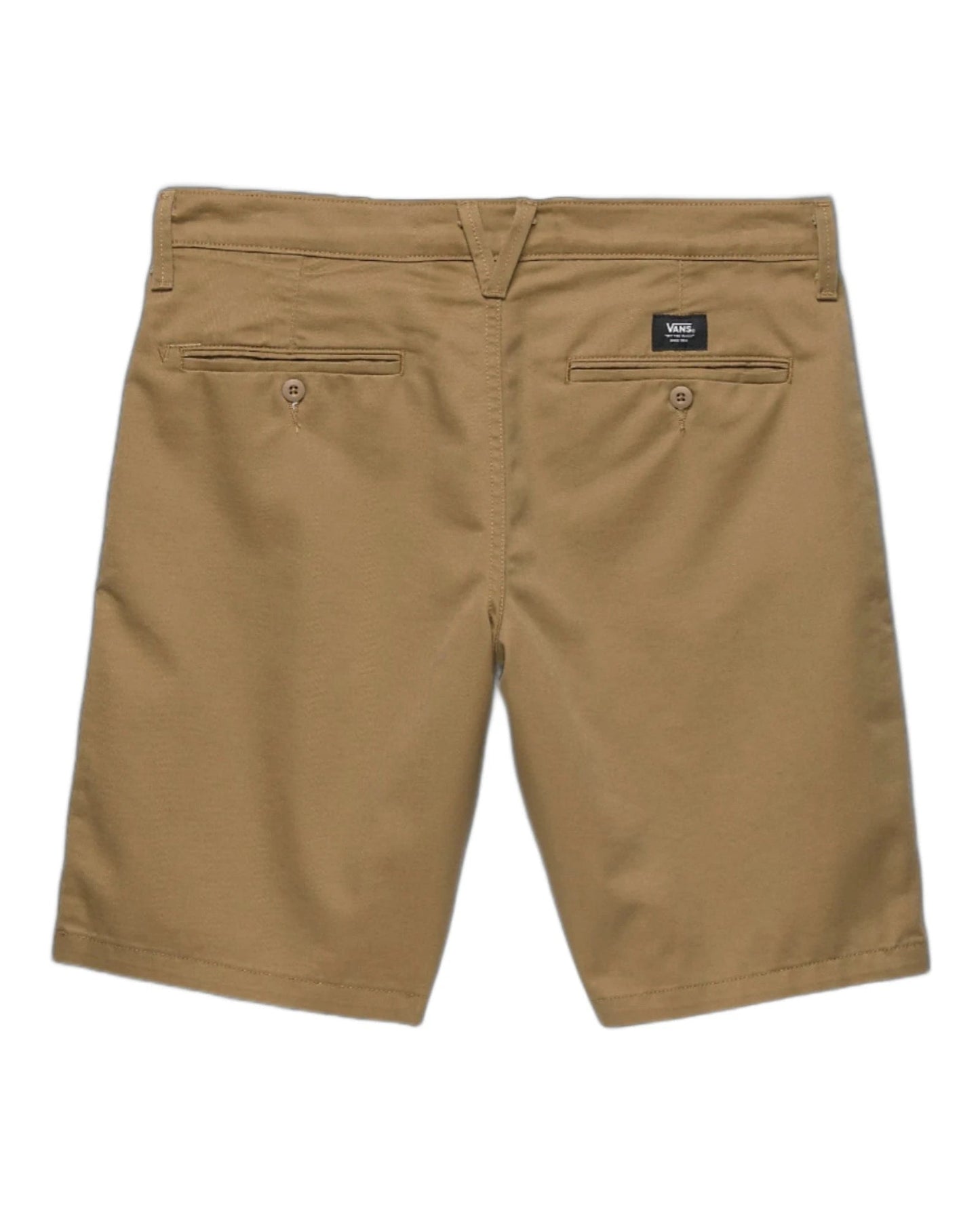 Vans 'Authentic' Stretch Chino Shorts - Dirt (KIDS)