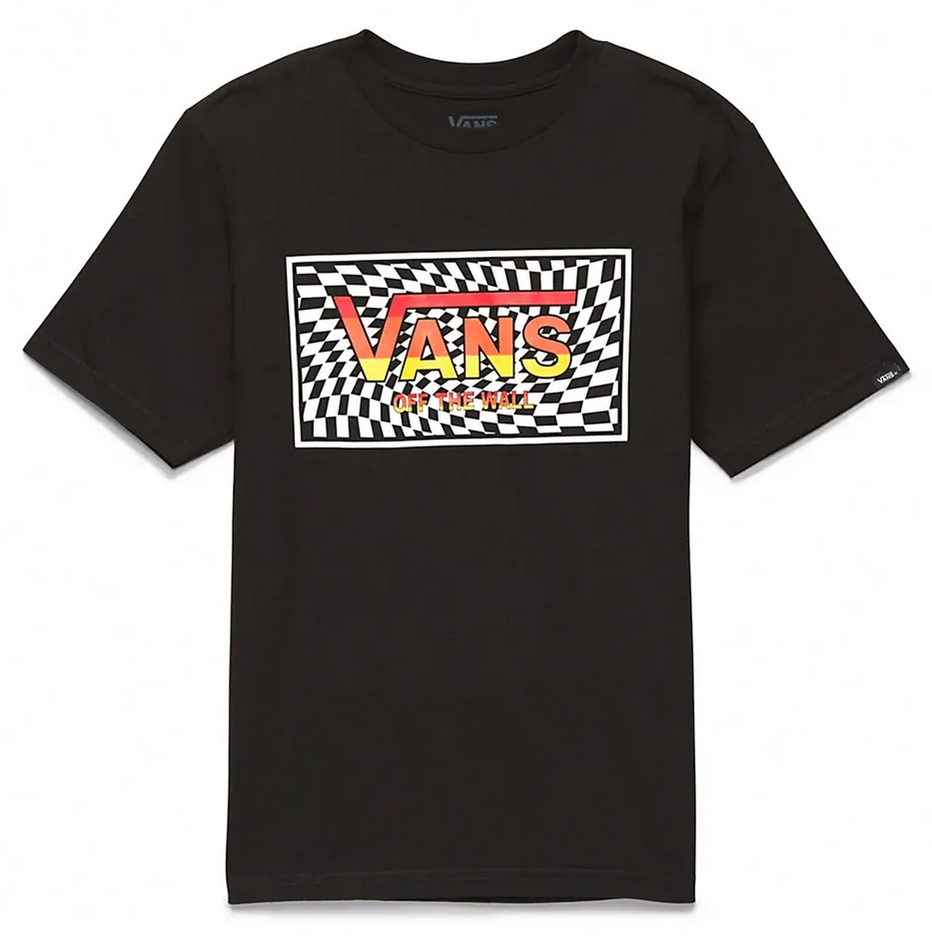 Vans 'Stripe' Tee - Black (KIDS)
