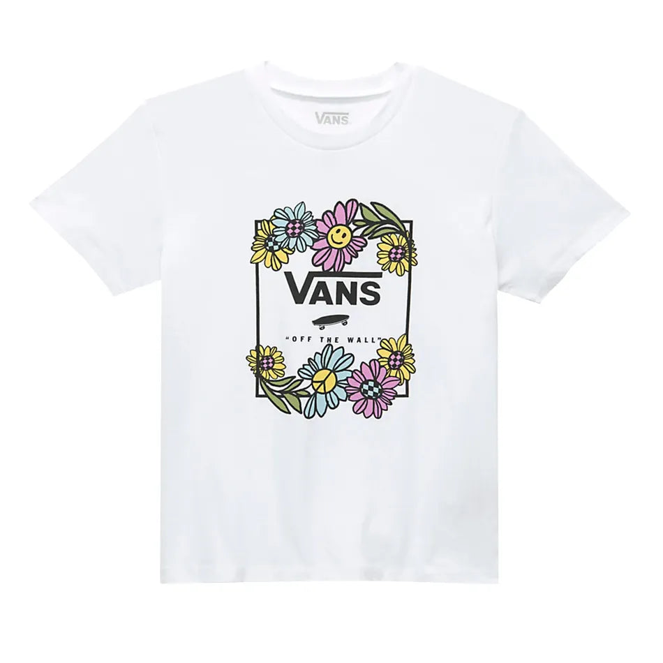 Vans 'Elevated Floral' Tee - White (KIDS)