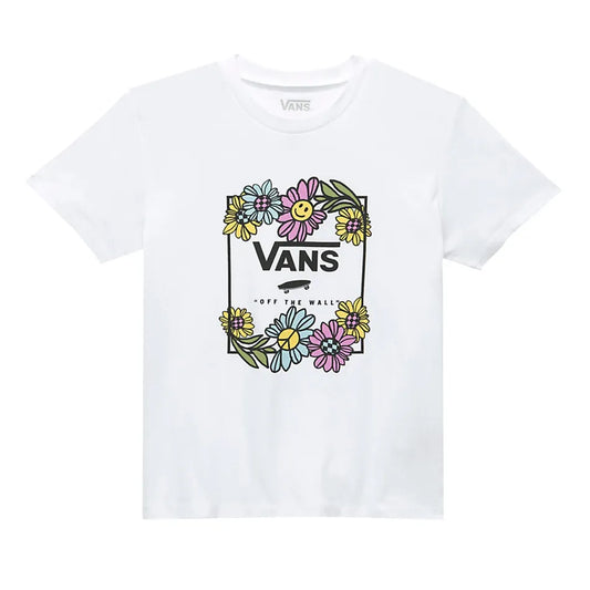 Vans 'Elevated Floral' Tee - White (KIDS)
