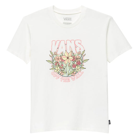 Vans 'Rock Floral' Cropped Tee - White (Women's)