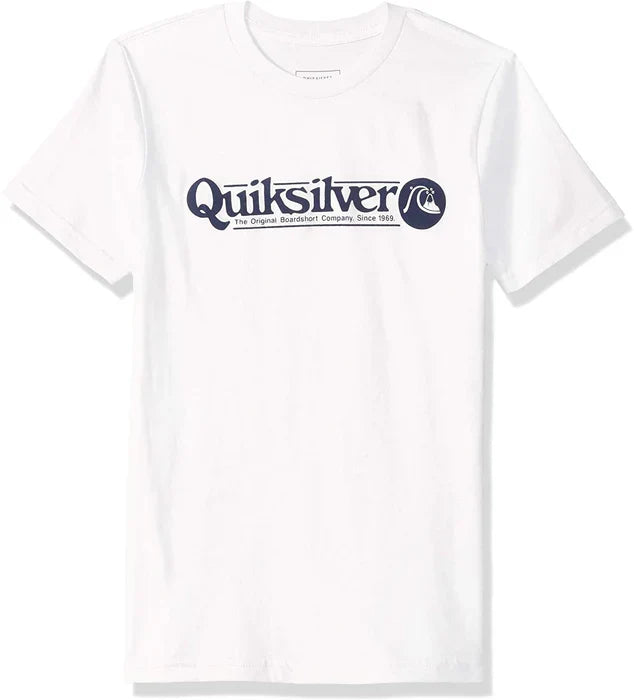 Quiksilver 'Art Tickle' Tee - White (KIDS)