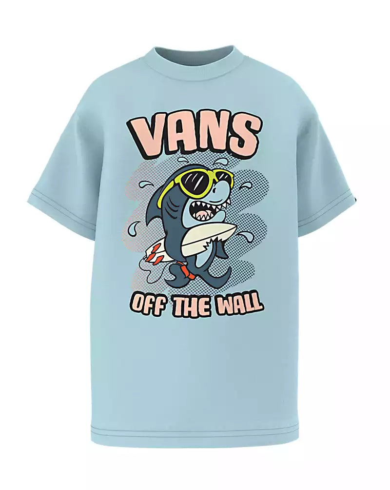 Vans 'Surf Shark' Tee - Sky Blue (KIDS)