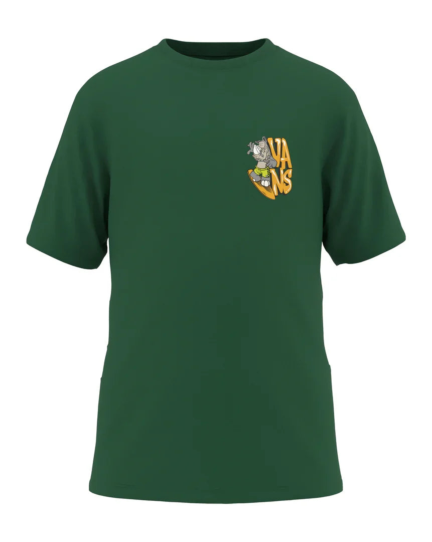 Vans 'Rhino Surf' Tee - Forest Green (KIDS)