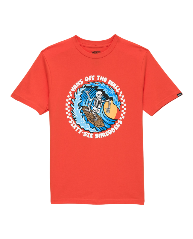 Vans '66 Shredders' Tee - Orange (KIDS)