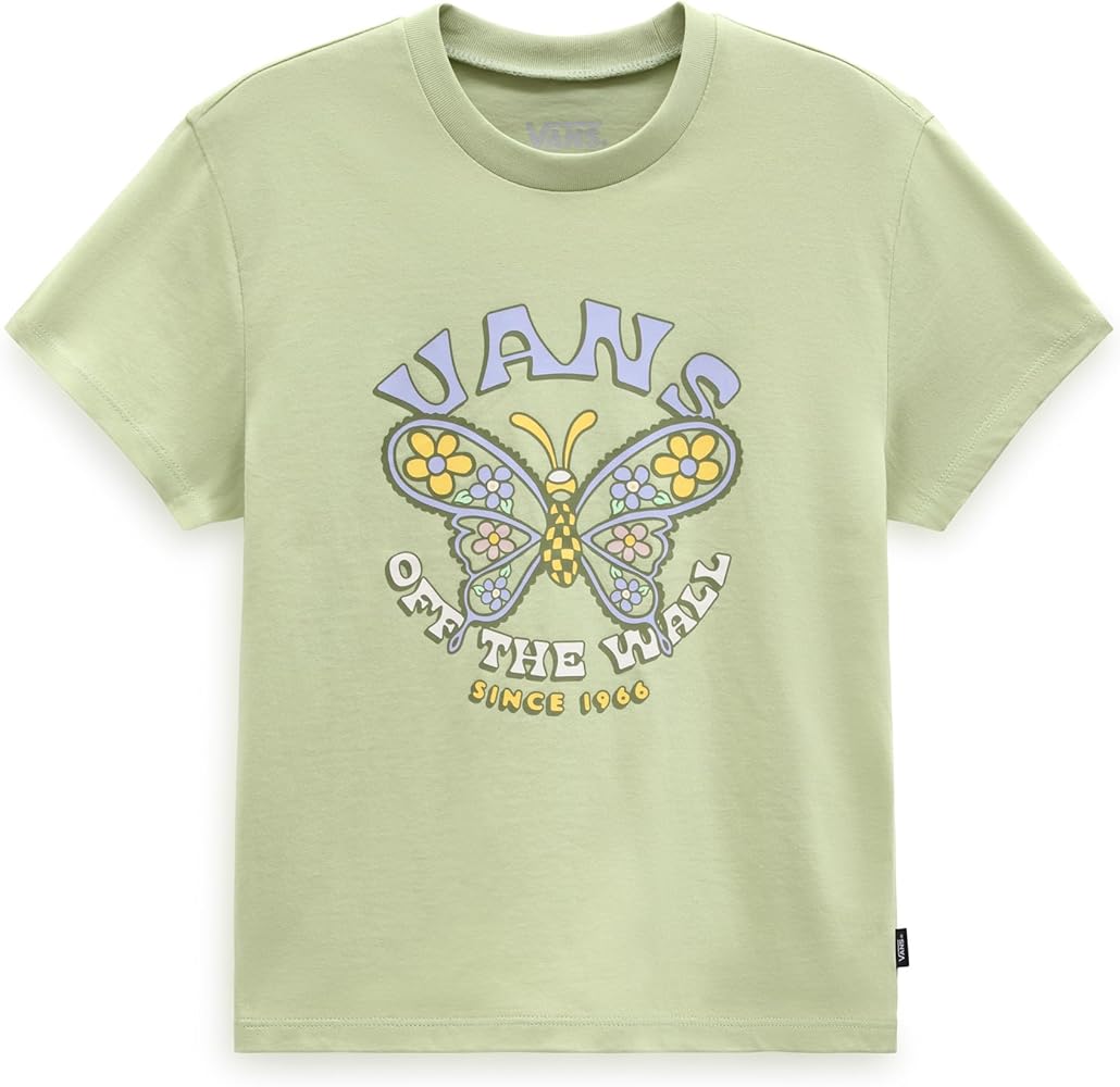 Vans 'Paisley Fly' Tee - Light Green (KIDS)