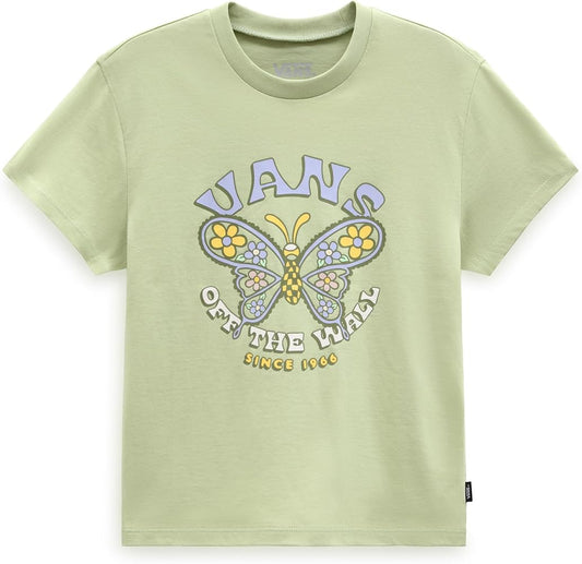 Vans 'Paisley Fly' Tee - Light Green (KIDS)