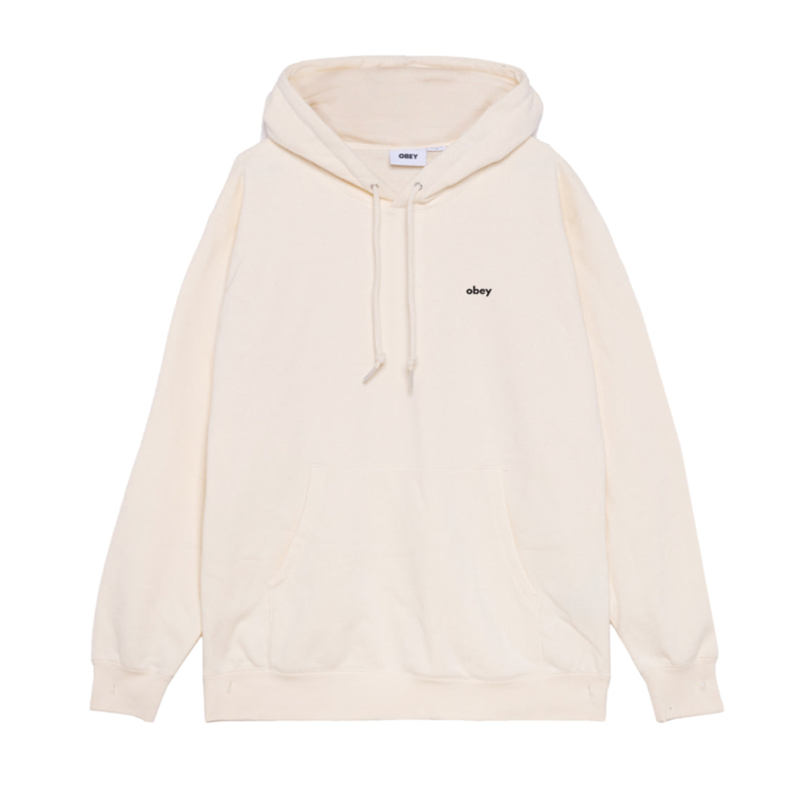 Obey 'Dalmation' Hoodie - Unbleached
