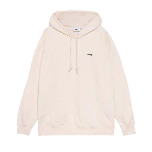 Obey 'Dalmation' Hoodie - Unbleached
