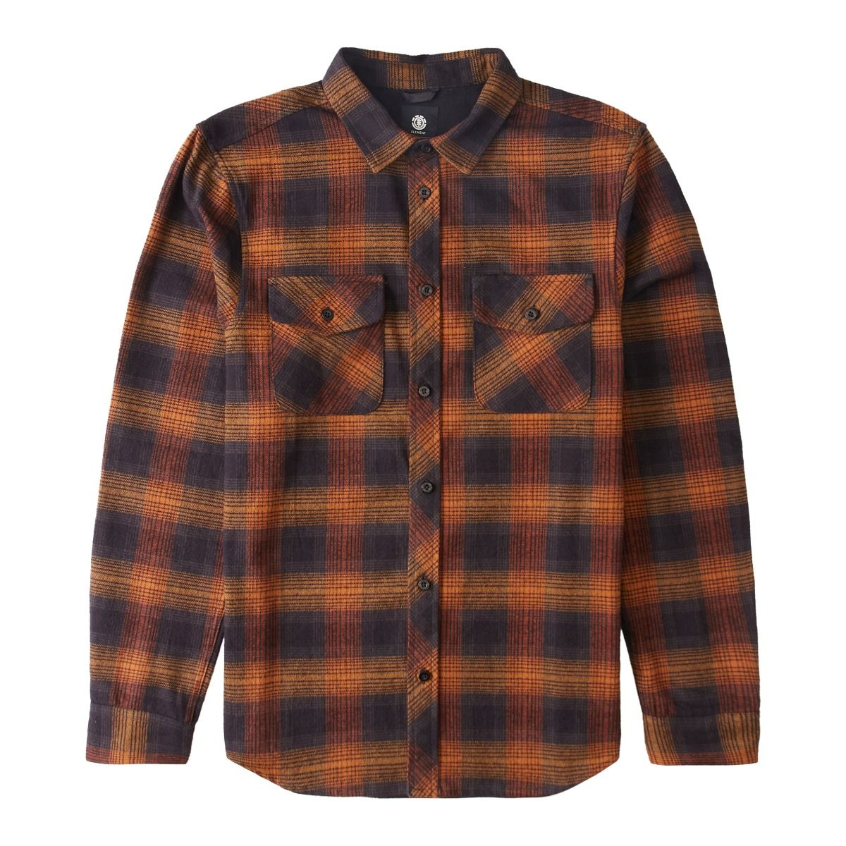 Element 'Tacoma' Heavyweight Flannel Shirt - Black Tacoma