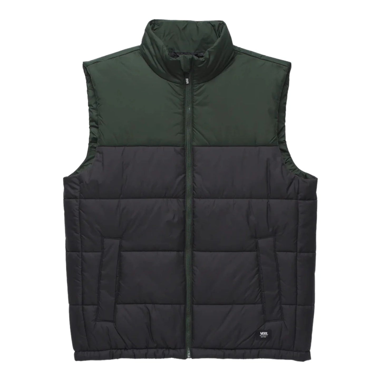 Vans 'No Hood Norris' Vest - Black/Forest Green