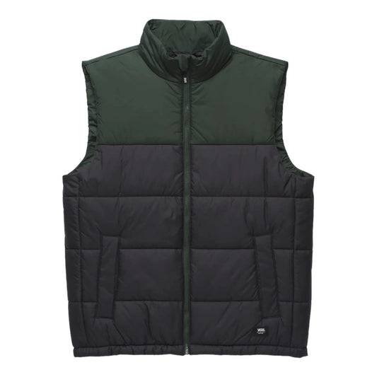 Vans 'No Hood Norris' Vest - Black/Forest Green