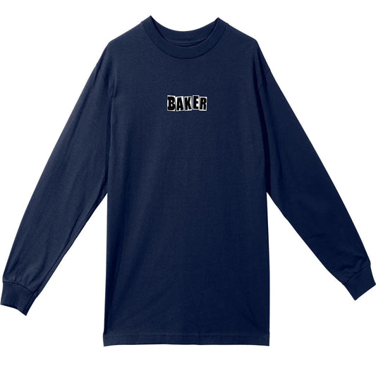 Baker 'OG Logo' L/S Tee - Navy