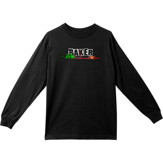 Baker x Neckface 'Toxic Rats' L/S Tee - Black