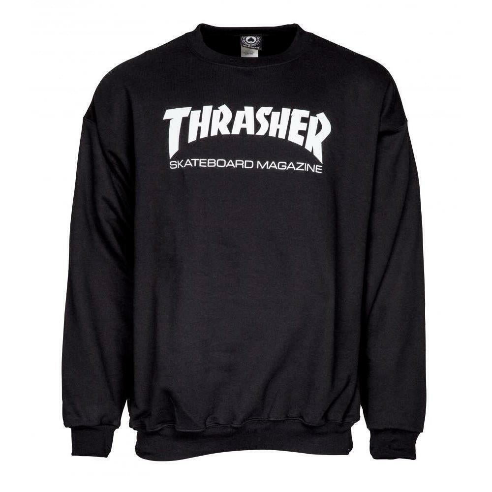 Thrasher 'Mag Logo' Sweatshirt - Black