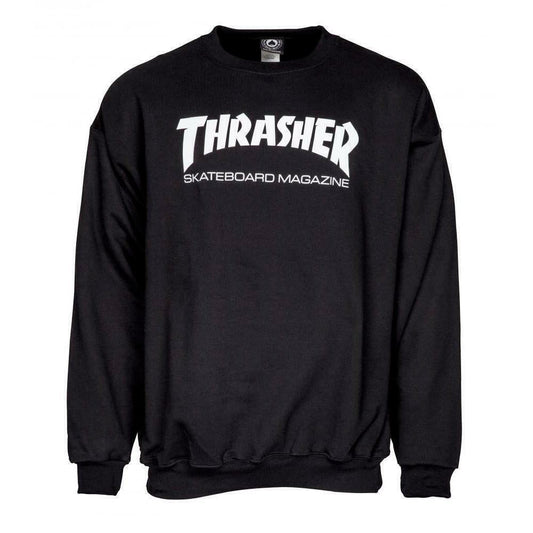 Thrasher 'Mag Logo' Sweatshirt - Black