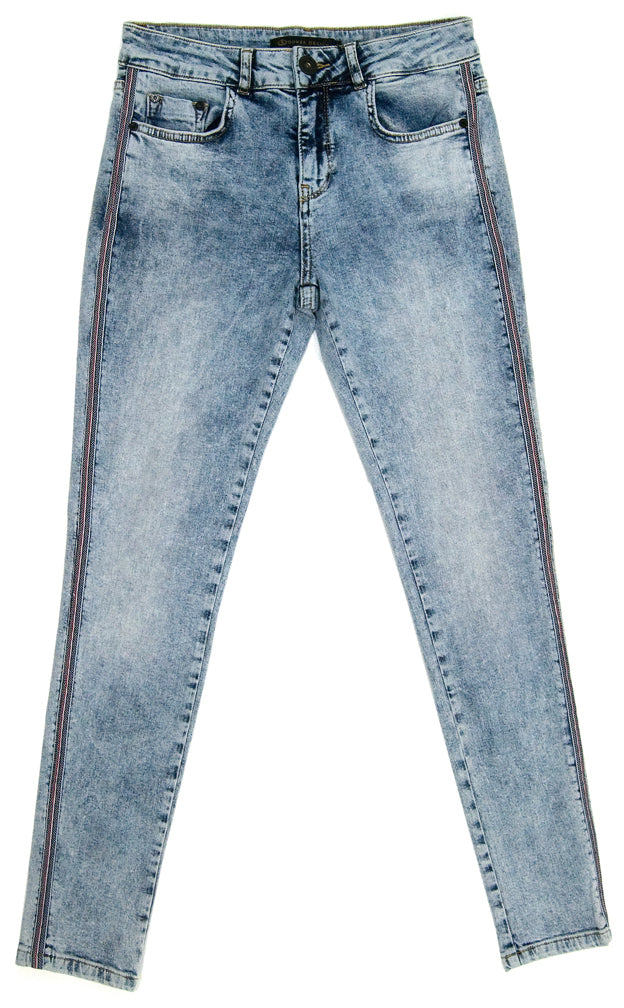 Doree Design 'Kalisa' Skinny Fit Jeans - Light Blue