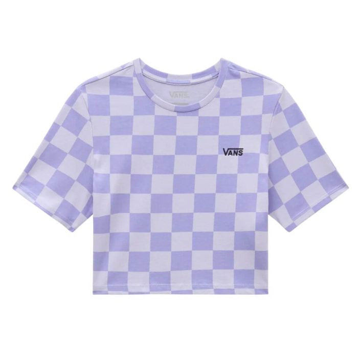 Vans 'Checkerboard Crew' Cropped Tee - Lavender (Women's)