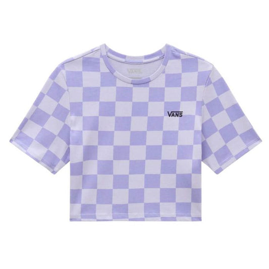 Vans 'Checkerboard Crew' Cropped Tee - Lavender (Women's)