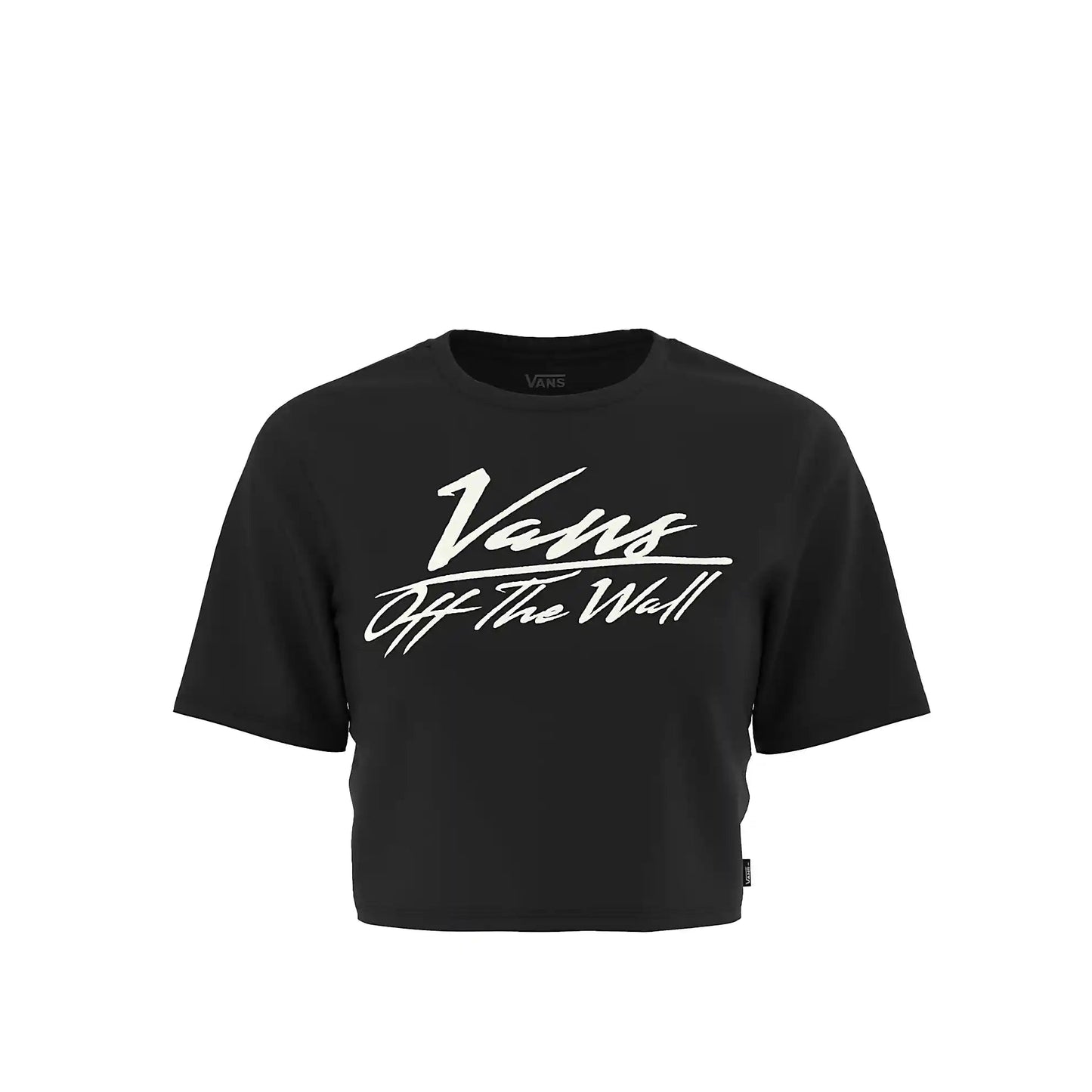 Vans 'Go Anywhere' Cropped Tee - Black