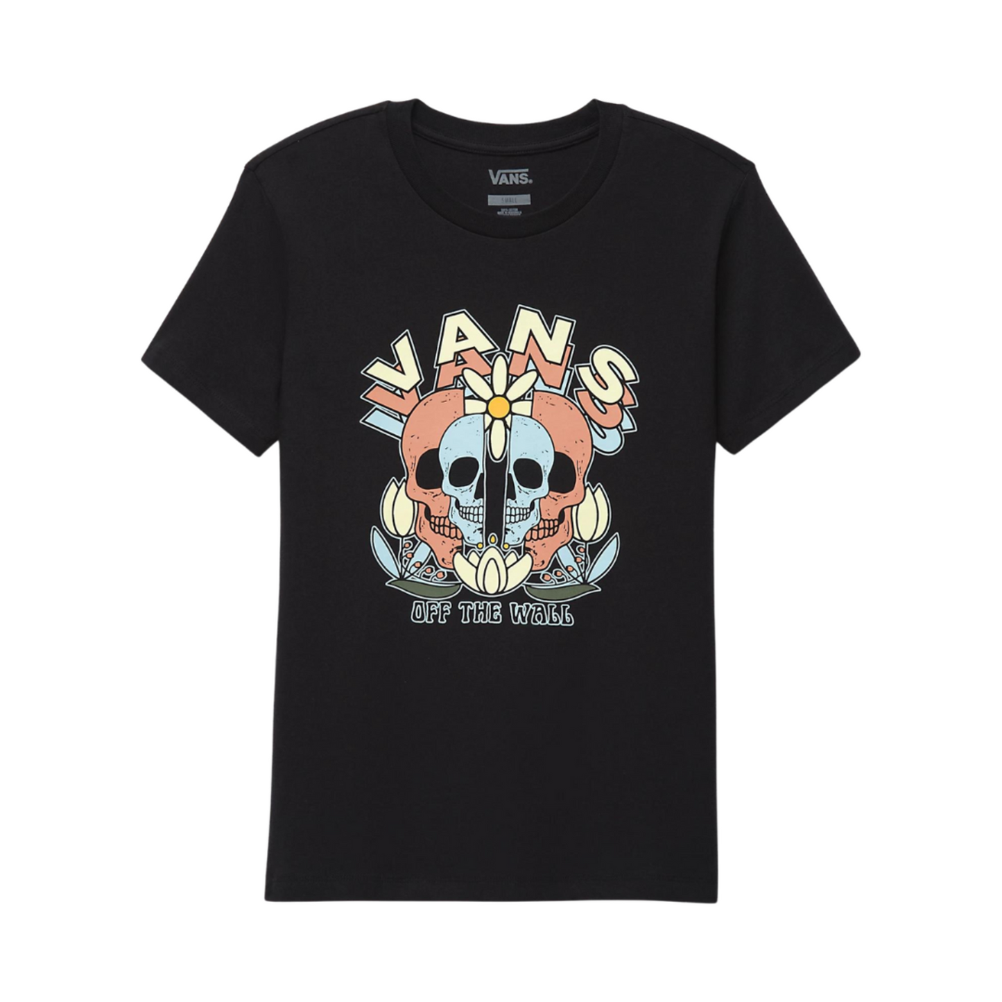 Vans 'Skull Split BFF' Tee - Black