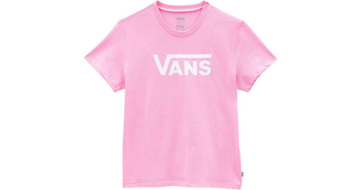 Vans 'Flying V' Tee - Pink/White (Women's)