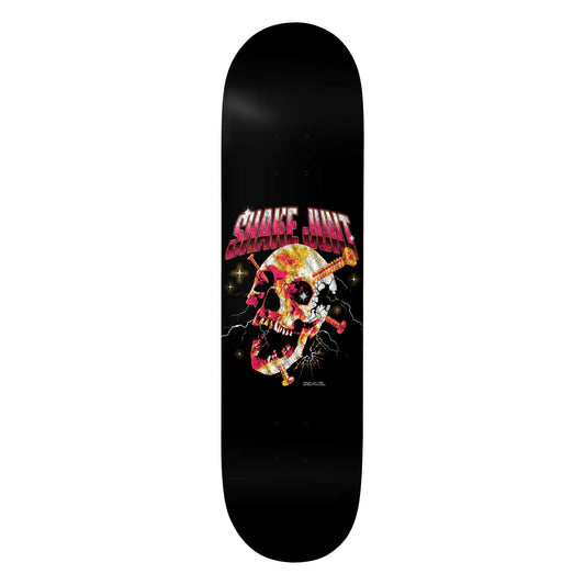 Shake Junt 'Skull Skrew' Skate Deck - Black