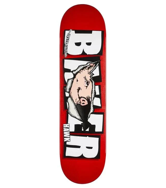 Baker x Riley Hawk 'Emerges' Skate Deck - Red