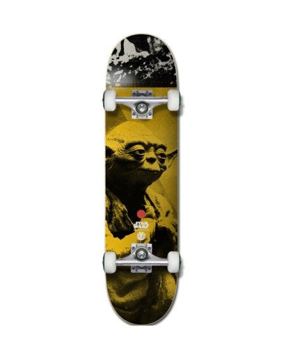 Element x Star Wars 'Yoda' Complete Skateboard - Yellow