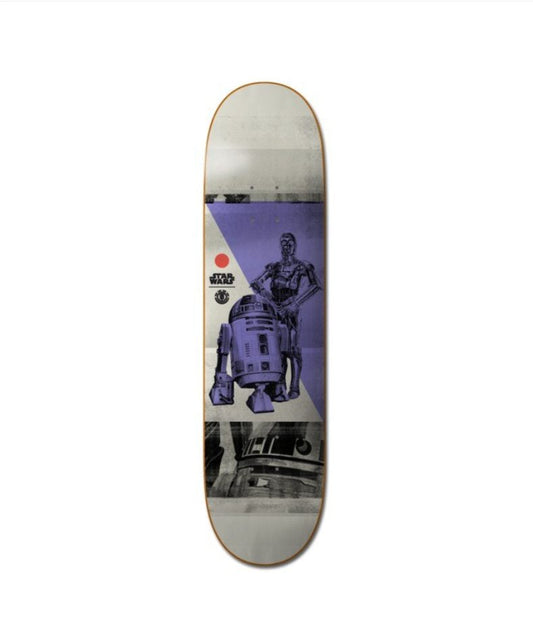 Element x Star Wars 'Droids' - Skate Deck - Grey