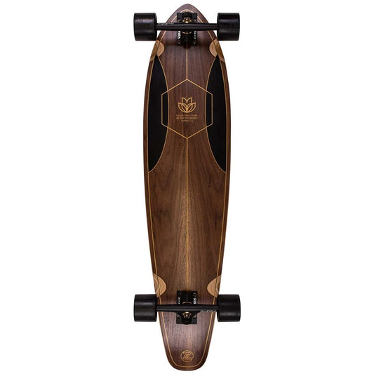 Z-Flex 'Ruins To Roses' Complete Longboard - Wood