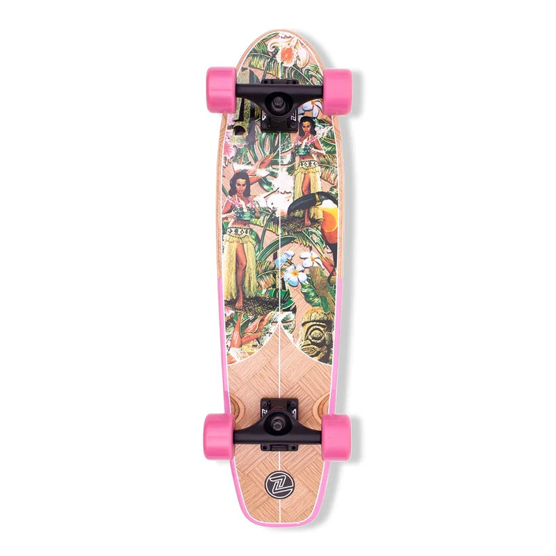 Z-Flip 'Banana Train' Complete Cruiser - Wood