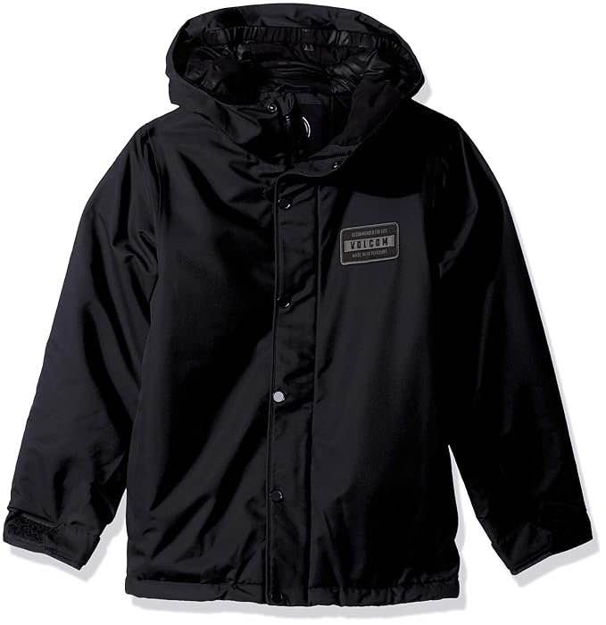 Volcom 'Ripley' Insulated Winter Jacket - Black (KIDS)