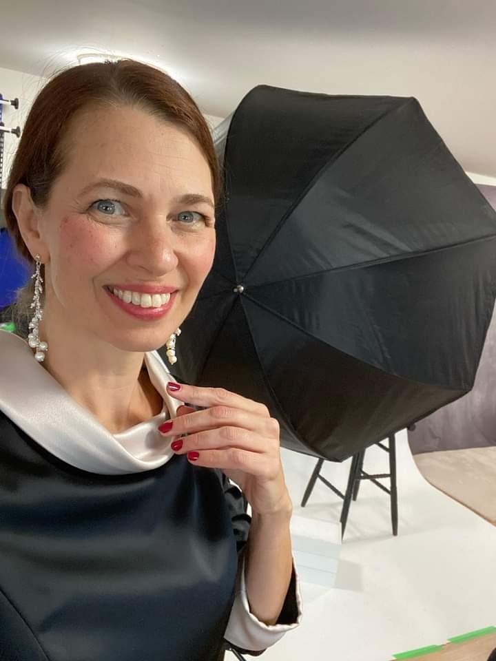 Long Pearl Drop Earrings — Sterling Silver