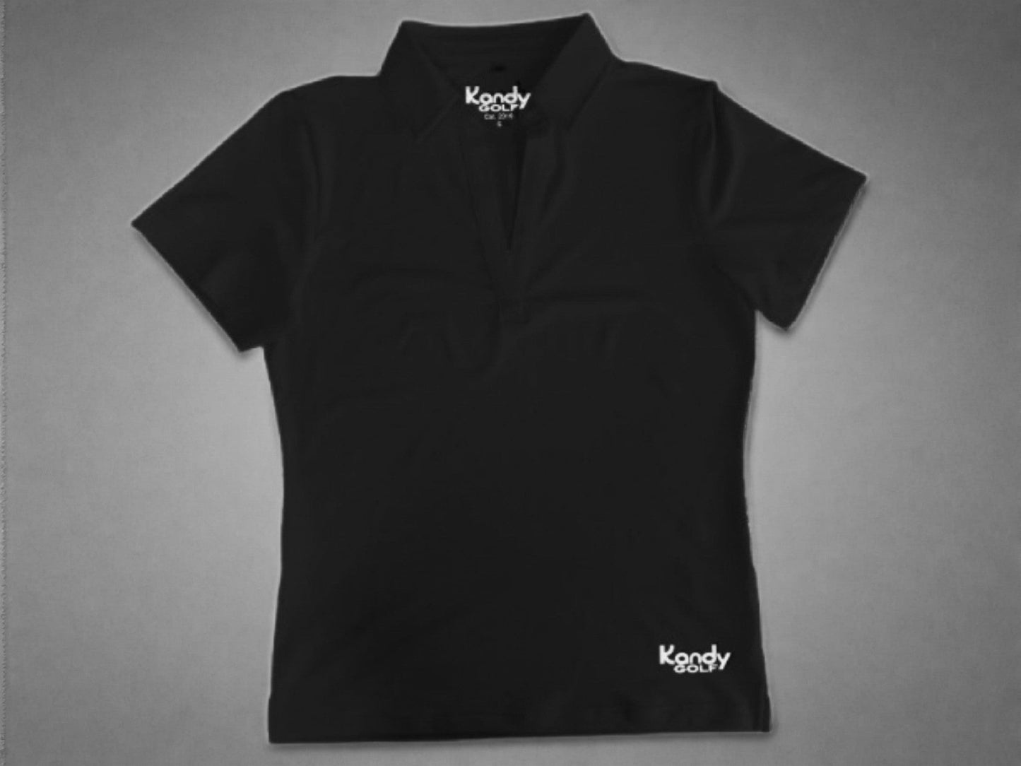 Liquidation de polos unis noirs et blancs assortis