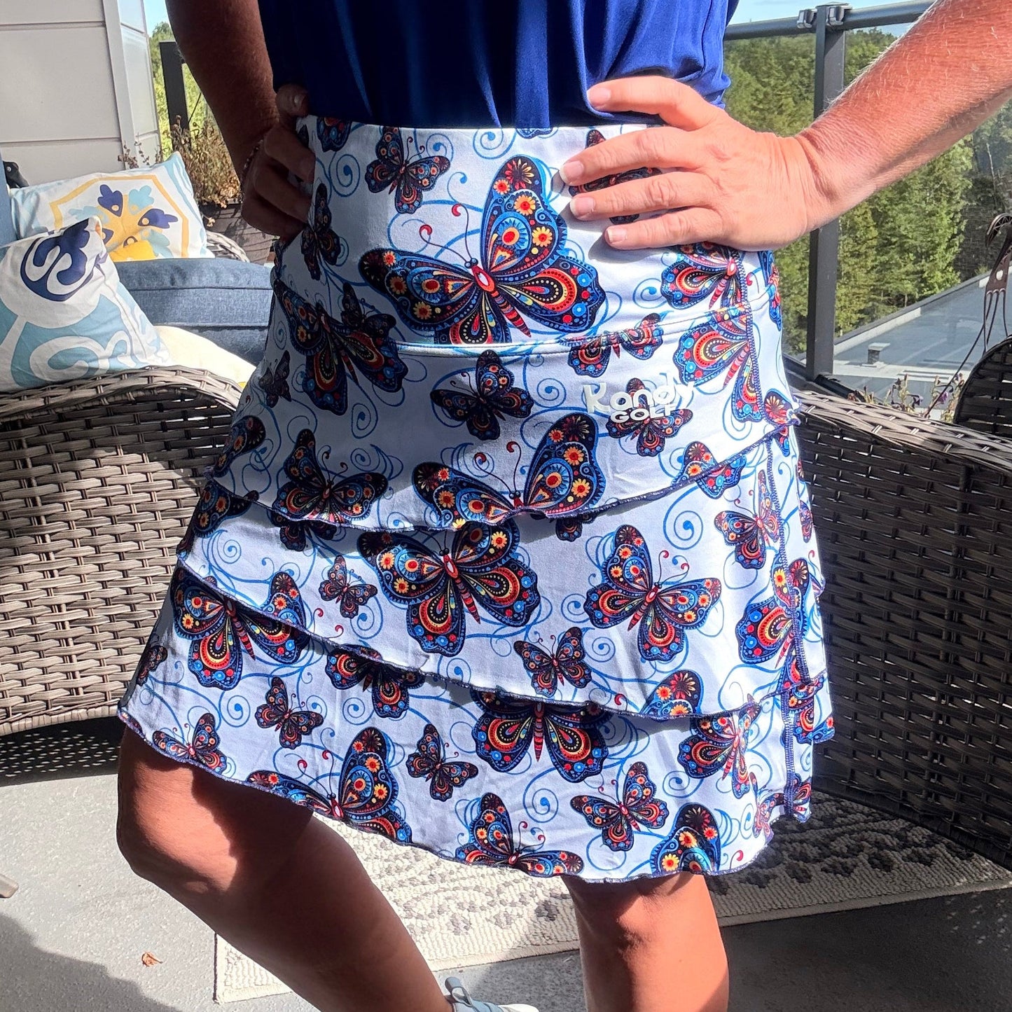 Jupes-culottes de golf et de pickleball triple couche 2026