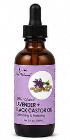 BY NATURES HUILE DE LAVANDE 100% NATURELLE + HUILE DE BC 2 OZ