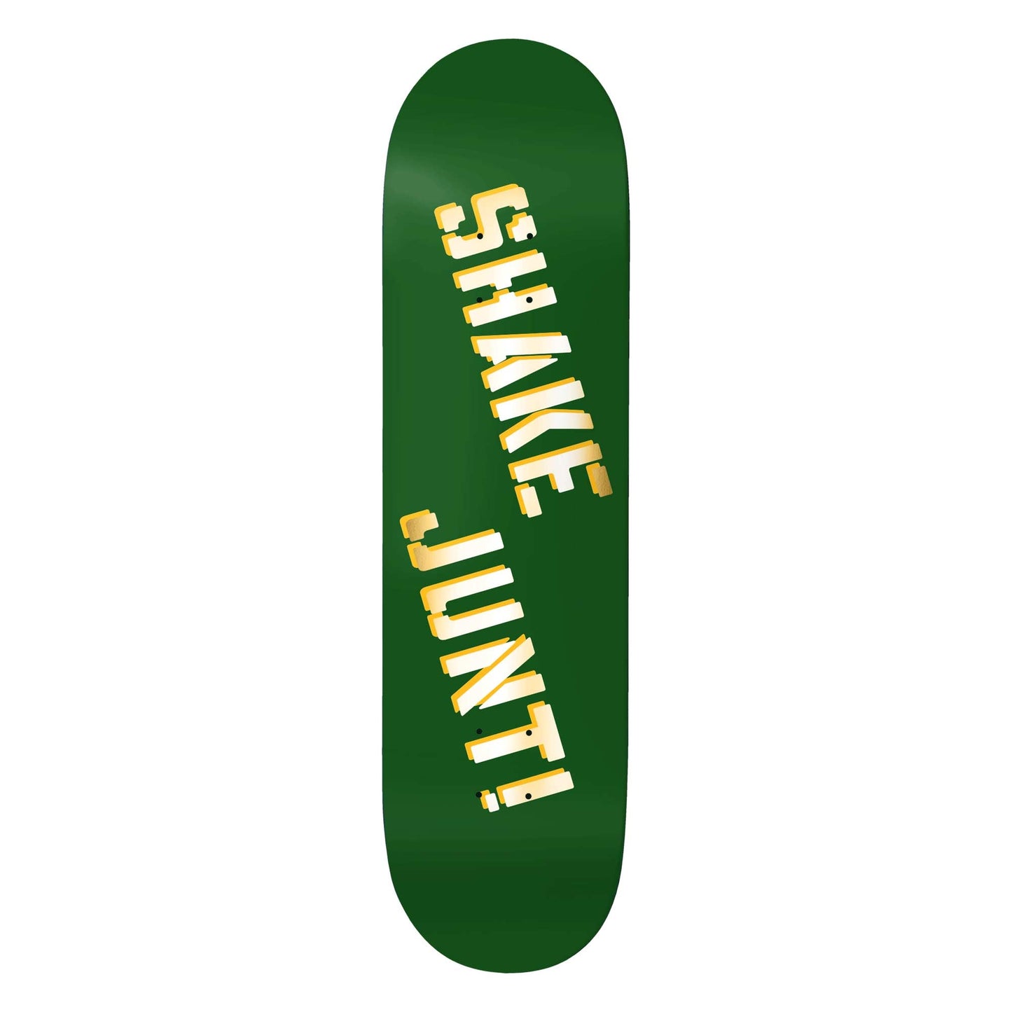 Shake Junt 'OG Spray' Skateboard Deck - Gold/Yellow